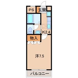 紀伊駅 徒歩35分 1階の物件間取画像